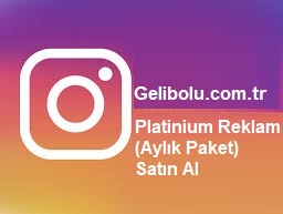 Gelibolu.com.tr 1 Aylık Platinum Reklam Paketi